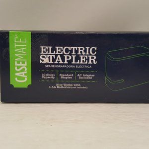 CASEMATE Electric Stapler w/ AC Adapter | 20 Sheet Capacity | EG-1610B🆕